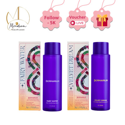 Toner DERMARIUM Fairy water, Velvet dream làm dịu da, cấp ẩm chuyên sâu 150ml