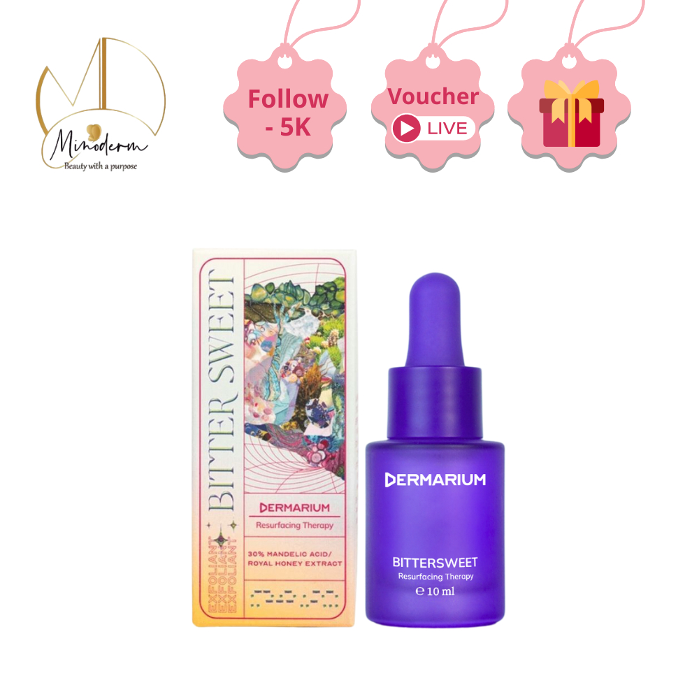 Tẩy tế bào chết Dermarium Bitter Sweet thay da hoá học tại nhà , tẩy da chết, làm sáng da 10ml