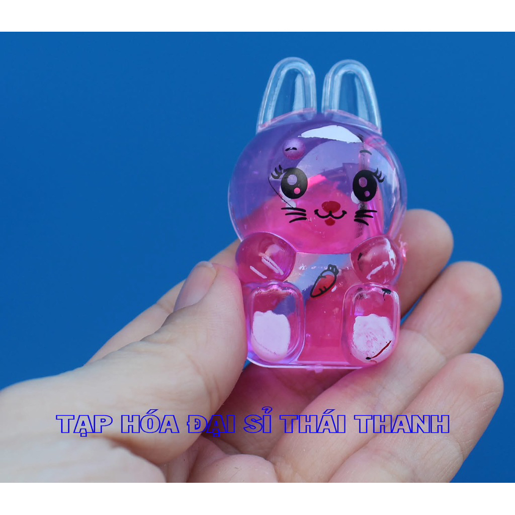 Slim slam mềm dẻo trong suốt hình thỏ