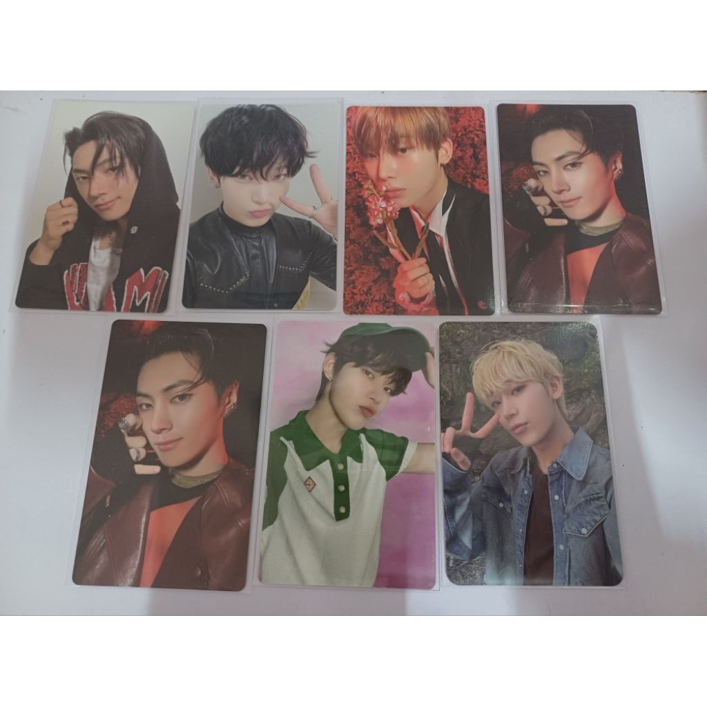Pass 1set(7 card off) enhypen tặng [46card des+sticker+1 card group]