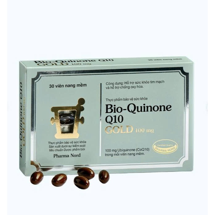 Bio-Quinone Q10 Gold 100 mg (Hộp 30 viên) - Hỗ trợ sức khỏe tim mạch và hỗ trợ chống oxy hóa