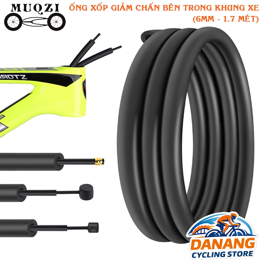 Ống Xốp Giảm Chấn Dây Đề/Phanh Trong Khung Xe Đạp MUQZI 6mm (Dài 1.7m)