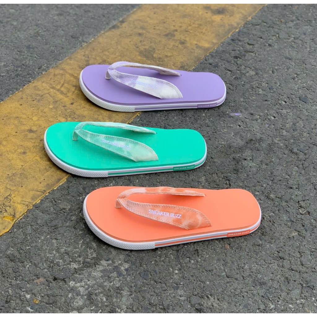 [ Chính Hãng ] - Dép Sneaker Buzz Quai Loang Màu