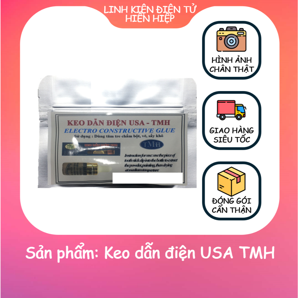 Keo dẫn điện - Linh kiện điện tử