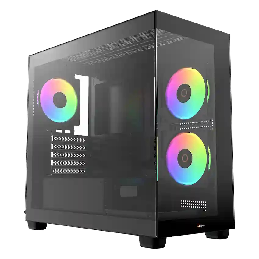Case Ocypus Gamma C52 ARGB 3F (MATX/ ITX, 3 FAN)