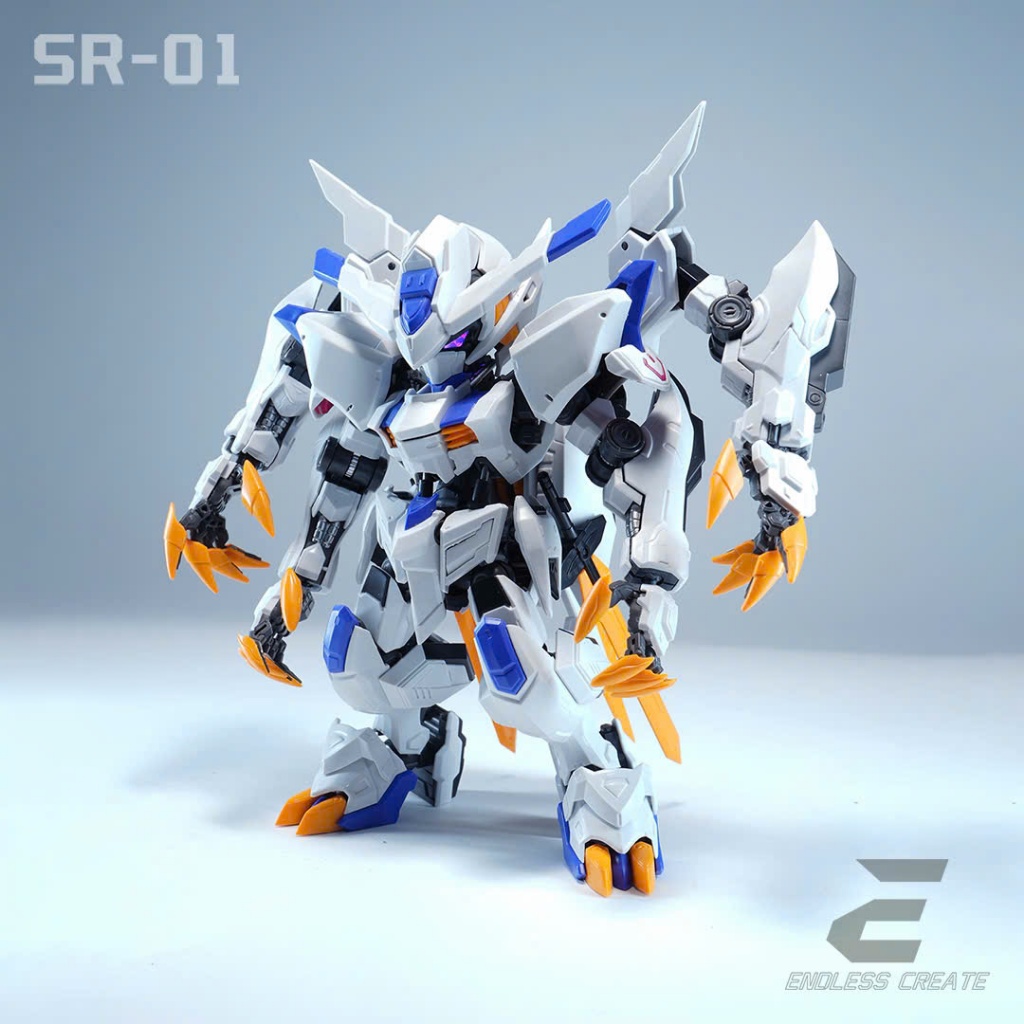 [CÓ SẴN] Mô Hình Lắp Ráp MGSD SR-01 Bael + Barbatos Lupus Rex (2in1) Endless Model