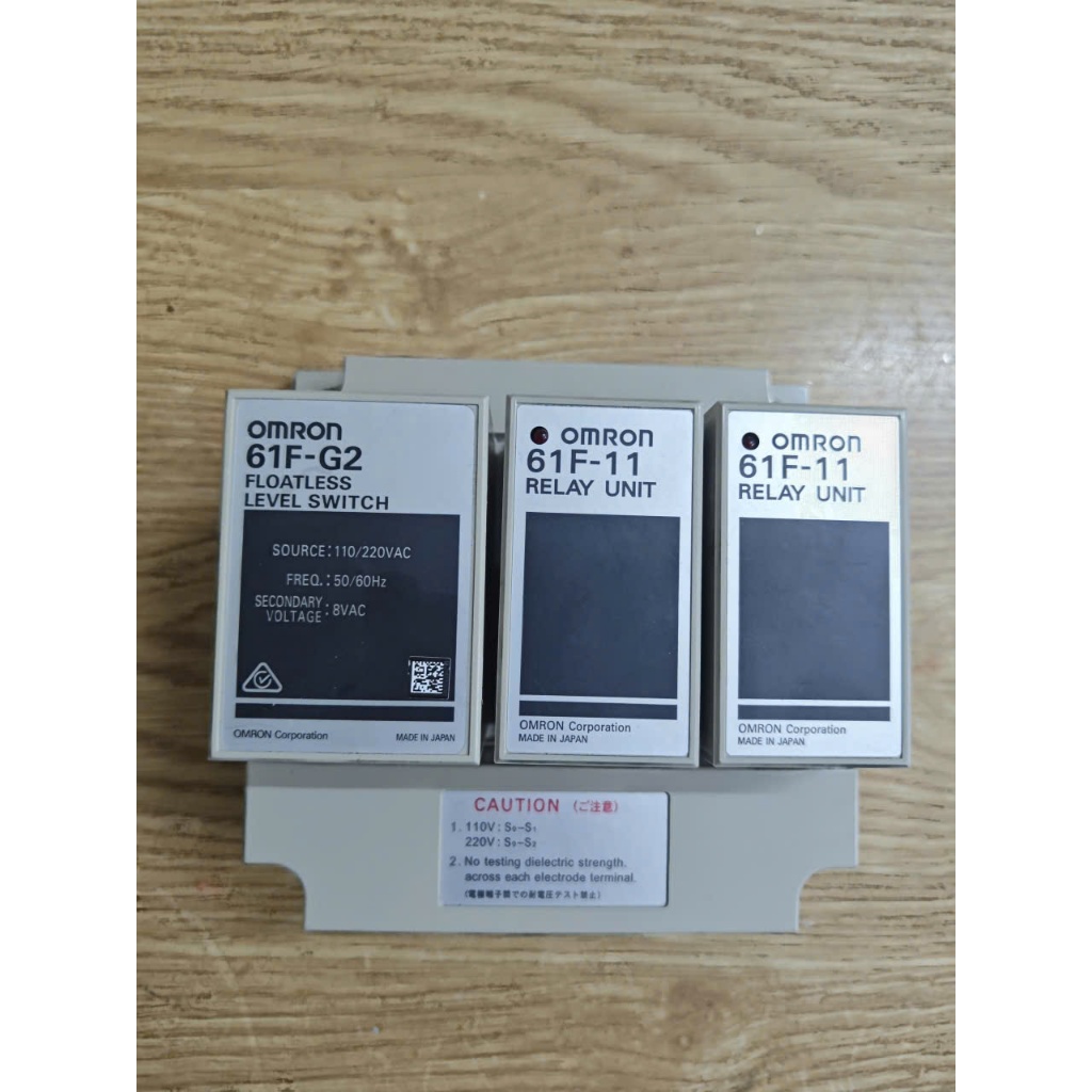 Bộ điều khiển mức 61F-G2 AC110/220 Omron (Used)