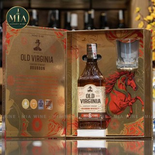 [Chính hãng] - Rượu Whisky Mỹ Old Virginia 6 Years "6 Năm" Bourrbon Whisky - 700ml (40%) - Có Hộp Quà VIP Mia Wine