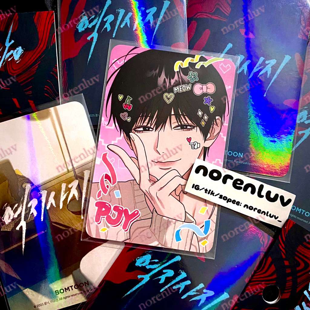 [SẴN] CARD PACK BL MANHWA REVENGE - 역지사지