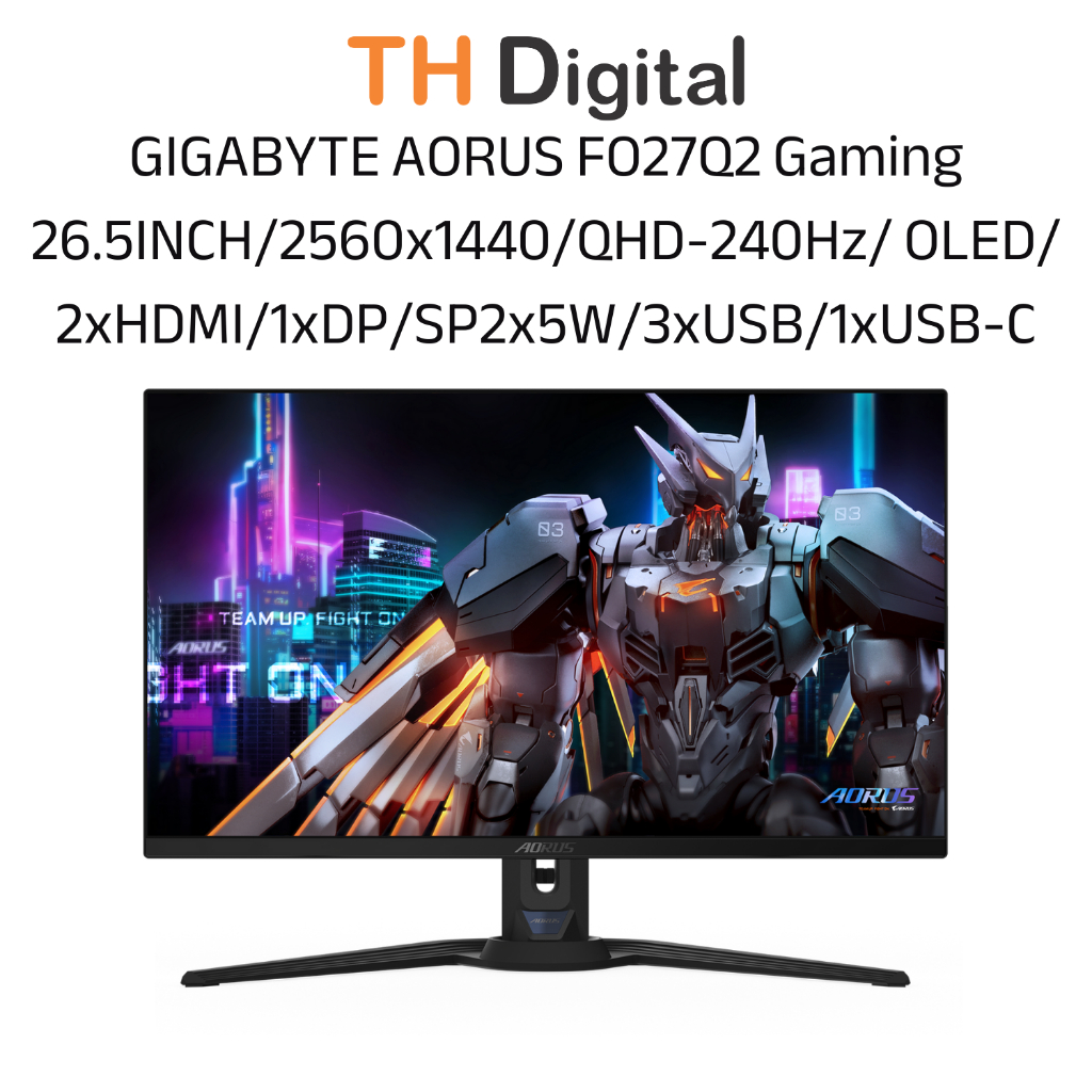 Màn hình Gaming GIGABYTE AORUS FO27Q2 Gaming 26.5 INCH/2560x1440/QHD-240Hz/OLED - Hàng chính hãng