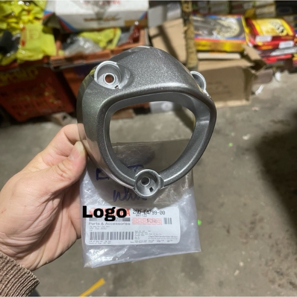 Chụp pô xe Exciter 150 hàng Sịn YA (2ND-E4799-00) / Che bô, chụp bô ống xả xe máy Ex150