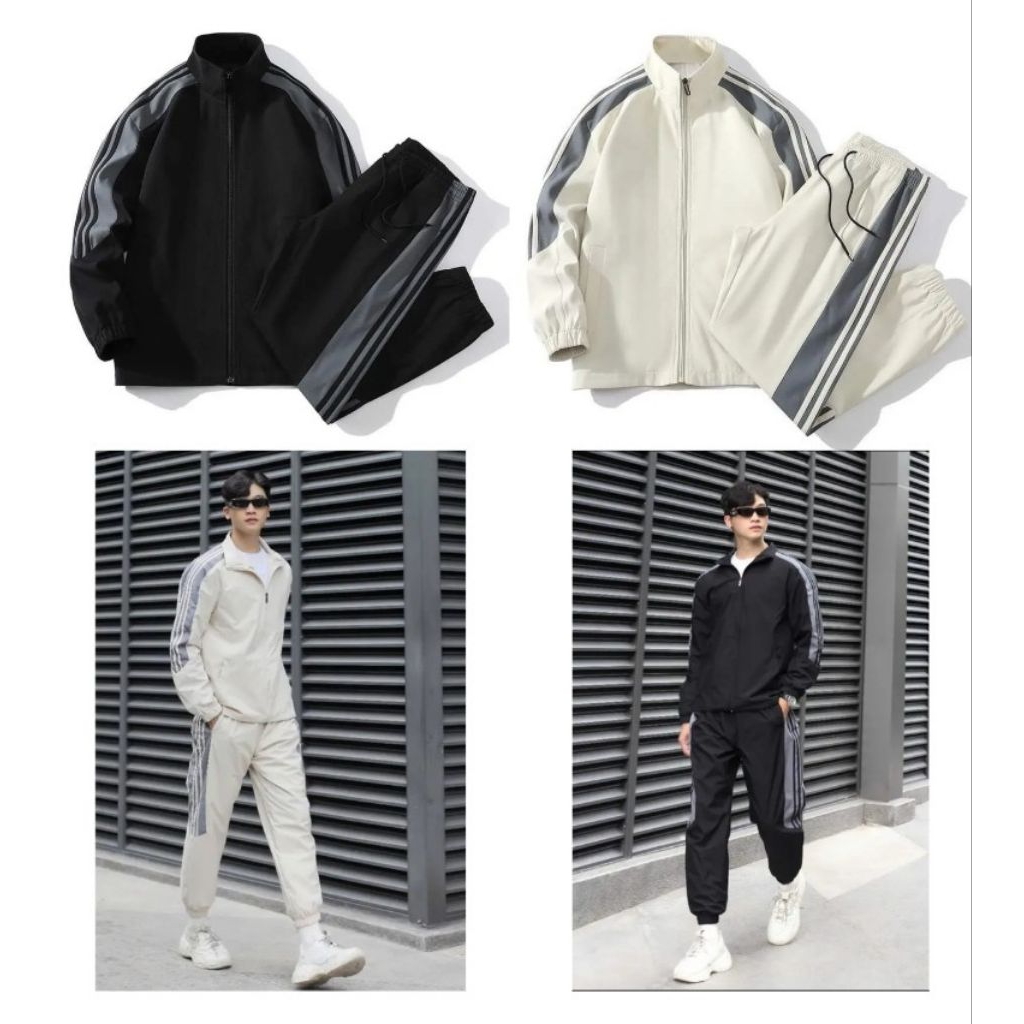 Bộ khoác gió thời trang nam nữ 2 lớp chống nước ,cản gió mẫu mới nhất 2025