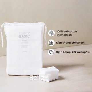 BÔNG TẨY TRANG EMART 222 MIẾNG, MINISO 180 MIẾNG