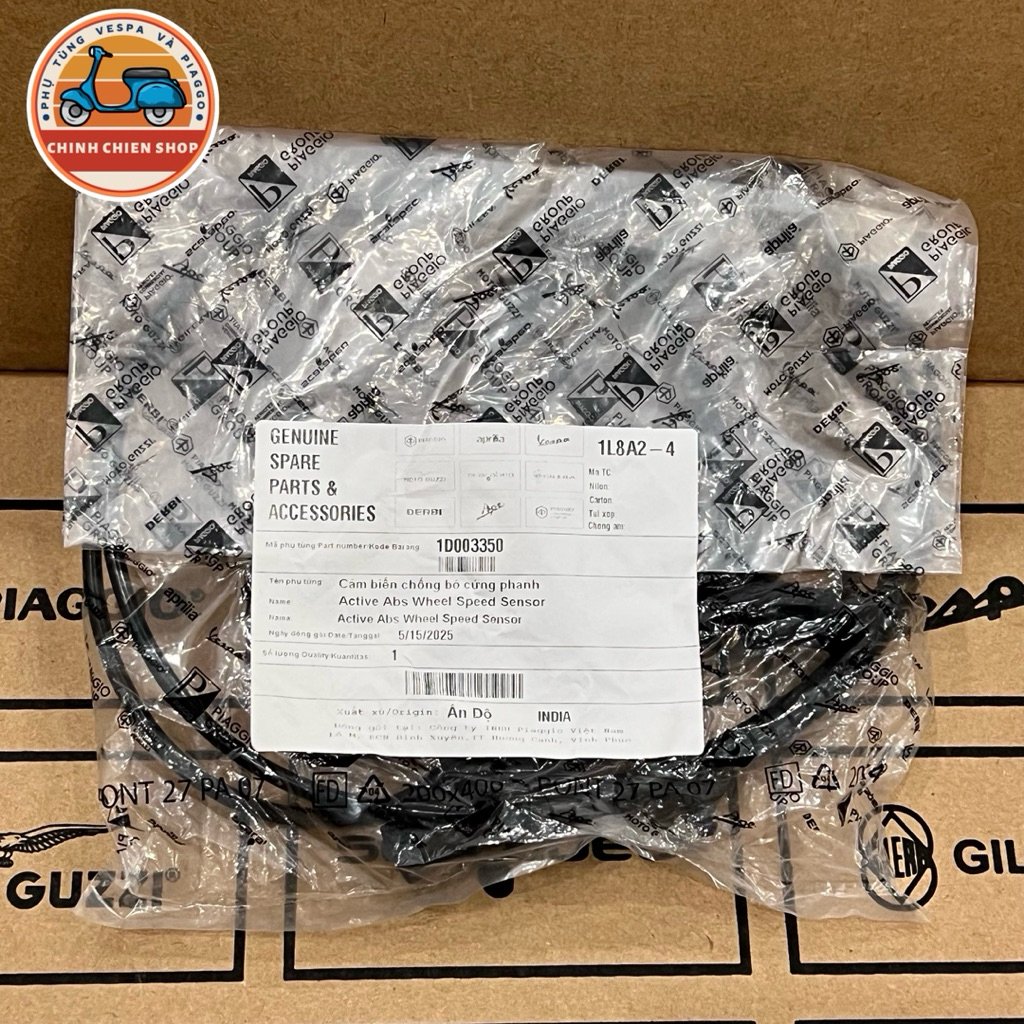 Cảm biến tốc độ bánh trước ( mắt đọc) chống bó cứng phanh abs vespa 946 ,vespa gts iget , gts 300, s