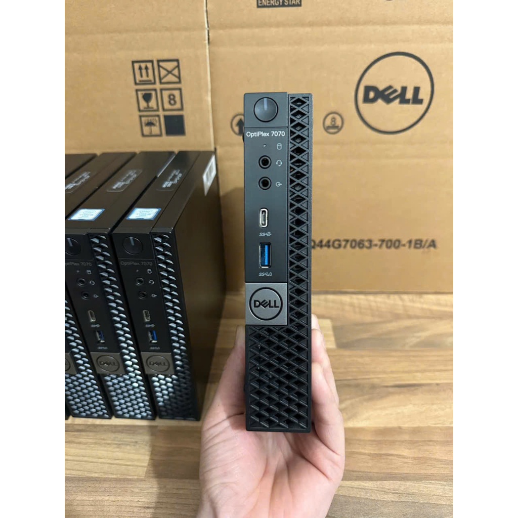 [Giảm Sốc] Máy tính Mini Pc đồng bộ Dell OptiPlex 7070 Micro Core i5 9500T Ram 8G SSD 256G (HDMI-Wif