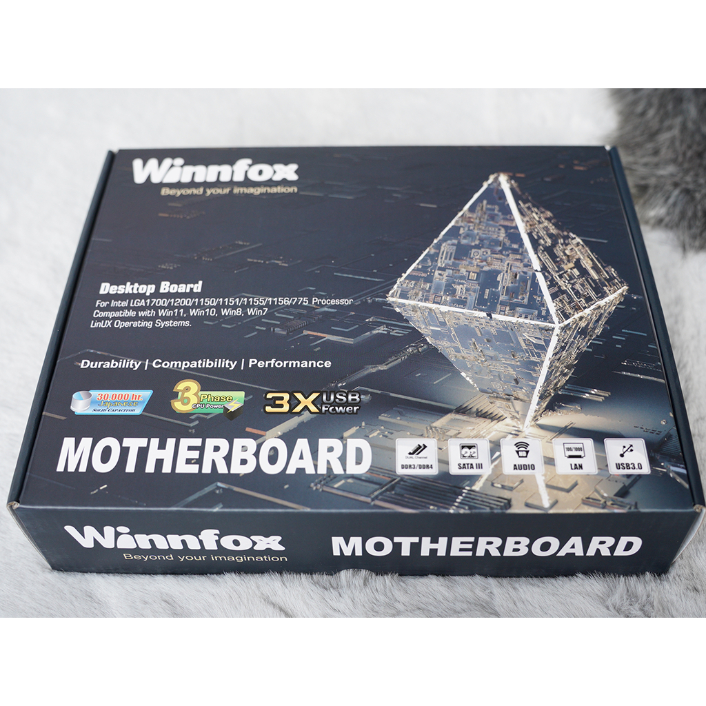 Mainboad H110 Winnfox , Hàng Mới, Phân Phối Chính Hãng