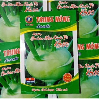 Hạt giống su hào Hàn Quốc F1  B50 chịu nhiệt - gói 2gr