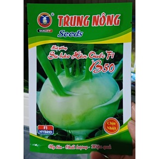 Hạt giống su hào Hàn Quốc F1  B50 chịu nhiệt - gói 2gr