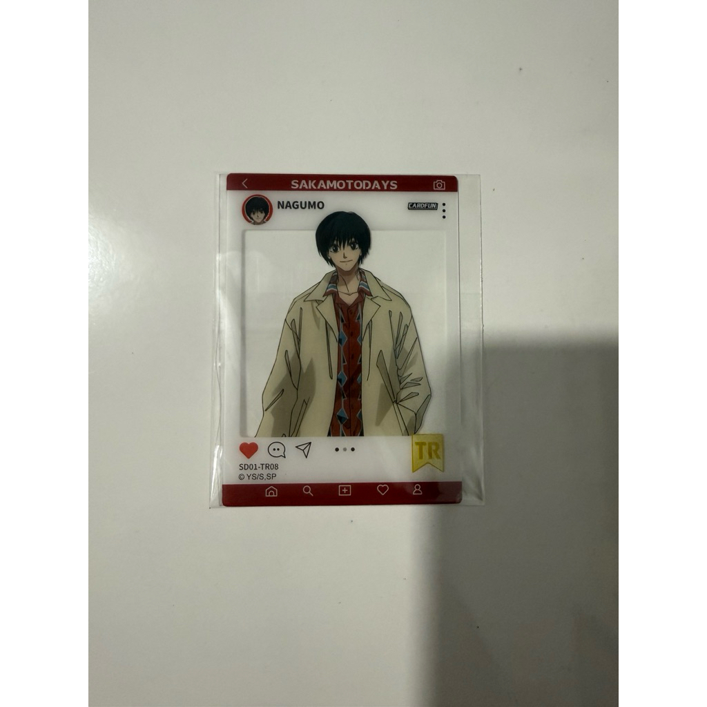 Card chính hãng Yoichi Nagumo trong Sakamoto days