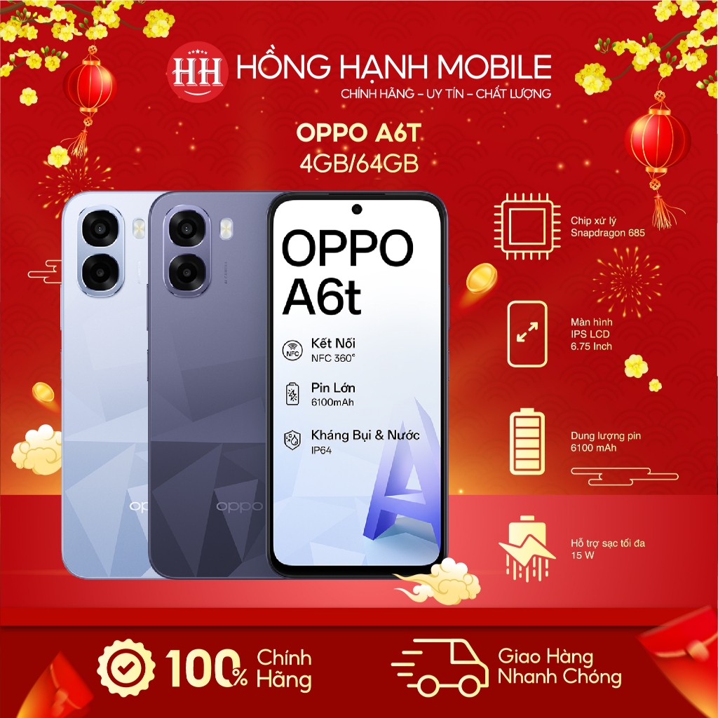 Điện Thoại Oppo A6t 4GB/64GB - Hàng Chính Hãng | BigBuy360 - bigbuy360.vn