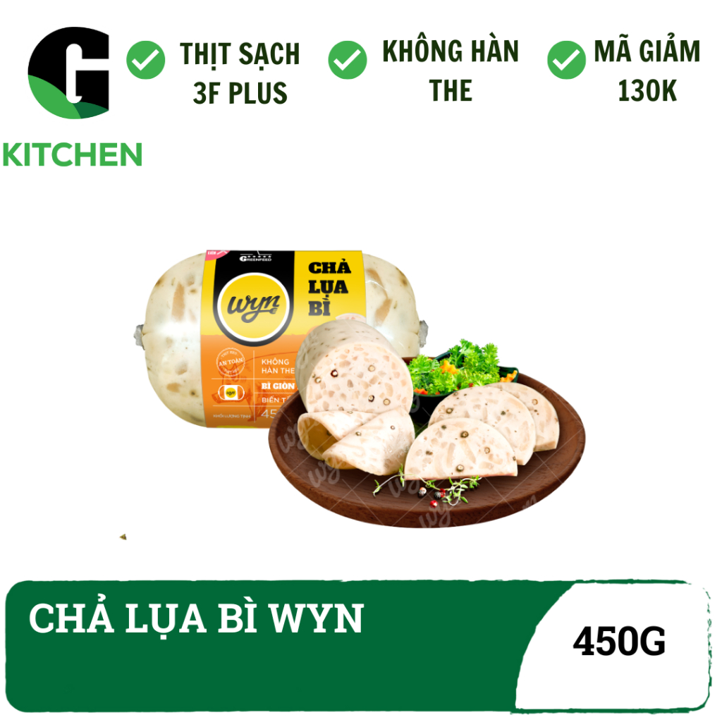 Chả lụa bì Wyn G Kitchen 450g