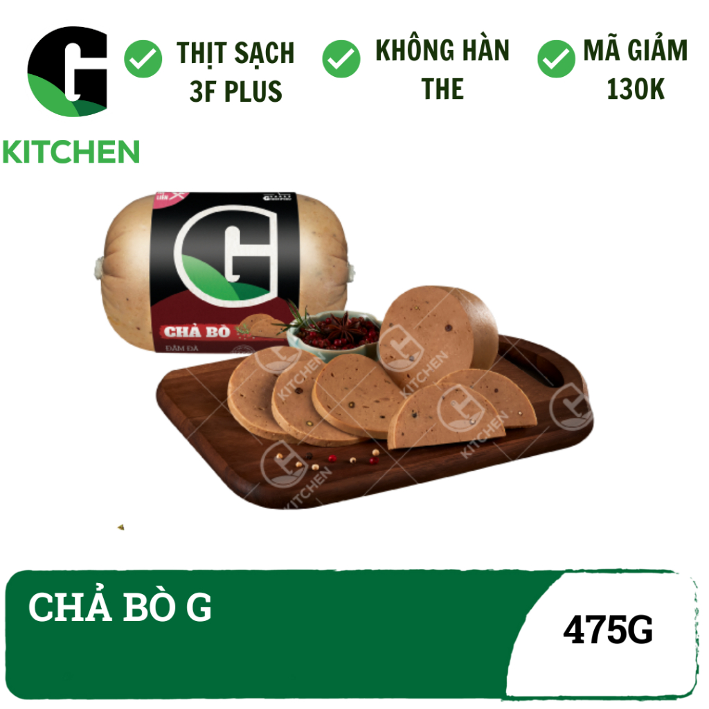Chả Bò G Kitchen 475g