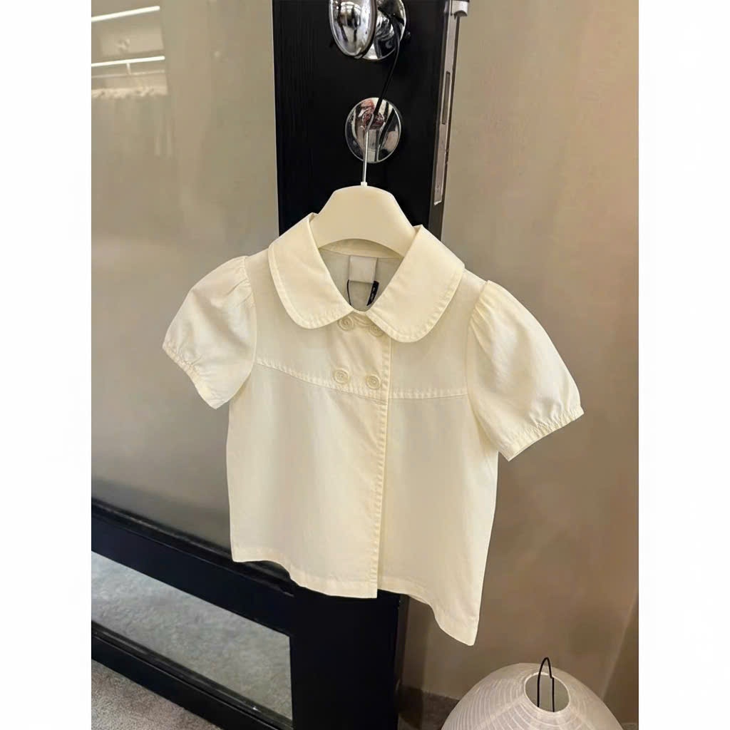 𝗞𝘂𝗻𝗶 𝗟𝗶𝗻𝗲𝗻- | BEELY| Áo Linen cổ sen