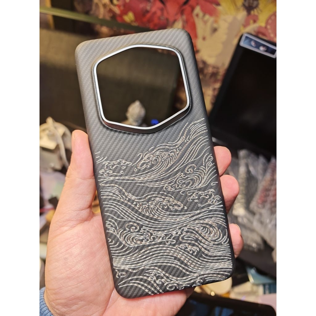 honor magic 6 rsr ốp kevlar cao cấp siêu mỏng