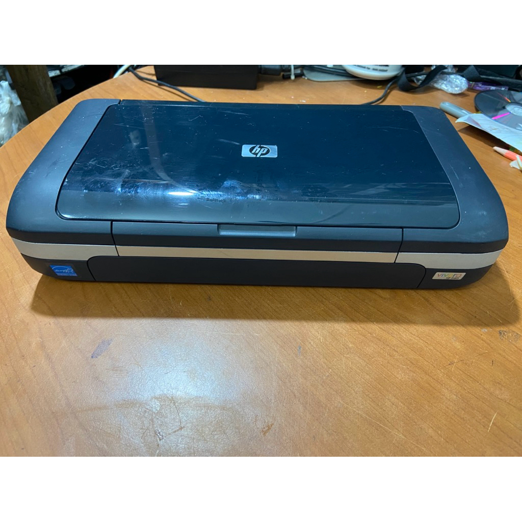 Máy in phun di động HP Officejet H470. Để lâu không dùng bán xác