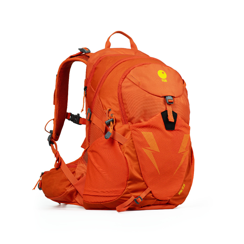 Balo leo núi trekking 25L Yuzi SpineFit điều chỉnh độ dài lưng