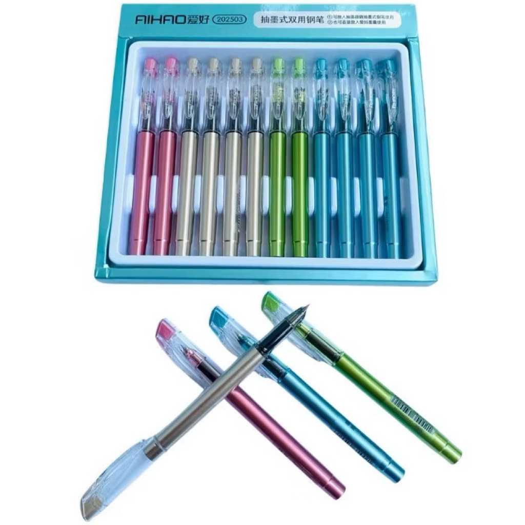 Bút máy ngòi trơn Aihao- bút luyện chữ đẹp