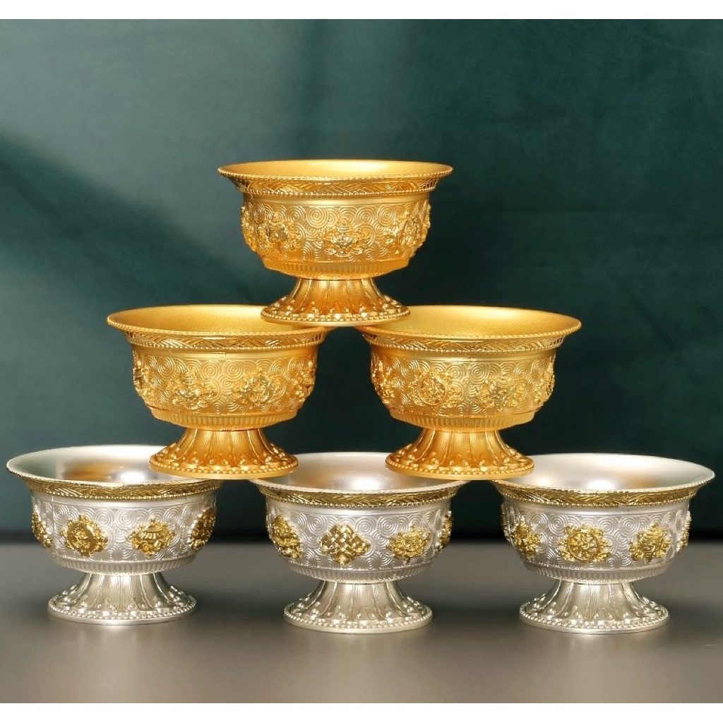 Ly Cúng, Chung Nước Cúng Phật bằng đồng 5x7,5cm