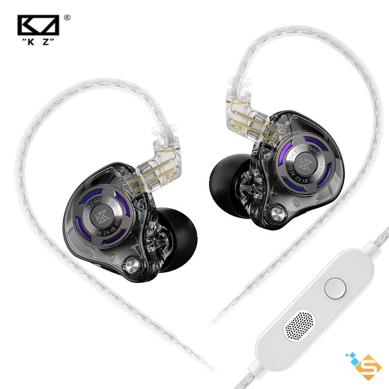 Tai nghe HiFi KZ Gale In Ear Trình điều khiển EQ công thái học nhẹ có cáp có thể tháo rời