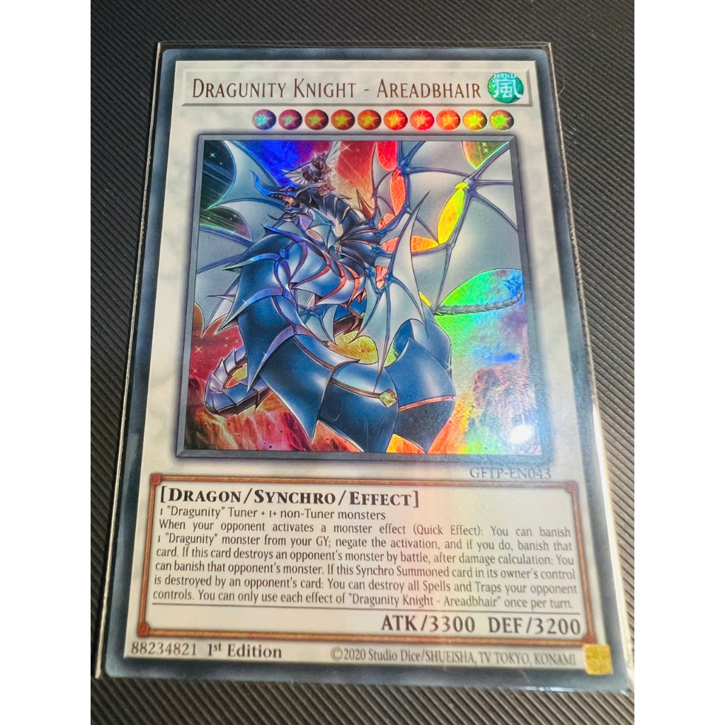 Thẻ bài Yugioh: Dragunity Knight - Areadbhair - GFTP-EN043