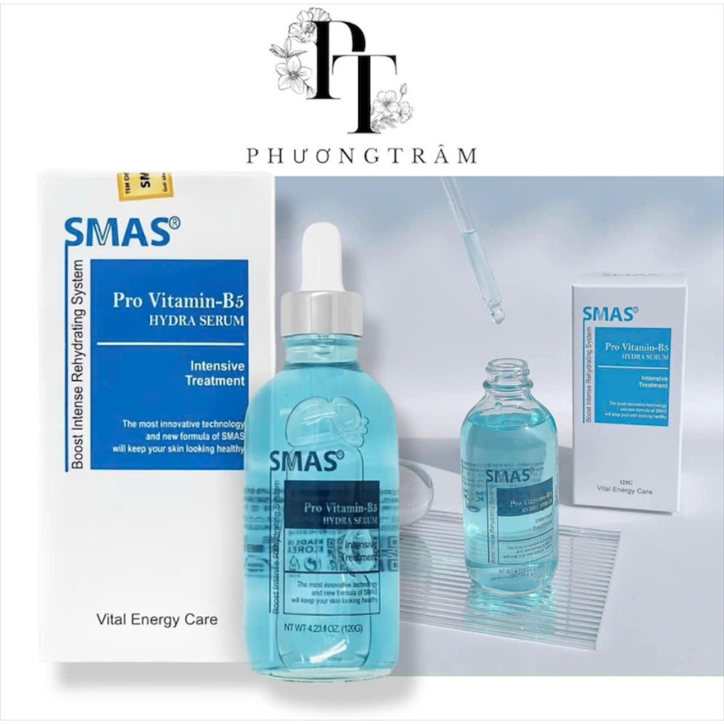 Serum B5 SMAS cấp ẩm, phục hồi da Pro Vitamin B5 Hydra Serum 120ml