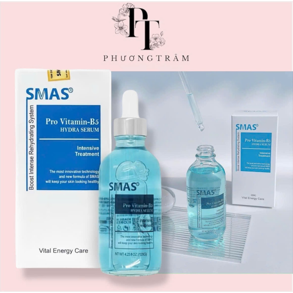 Serum B5 SMAS cấp ẩm, phục hồi da Pro Vitamin B5 Hydra Serum 120ml