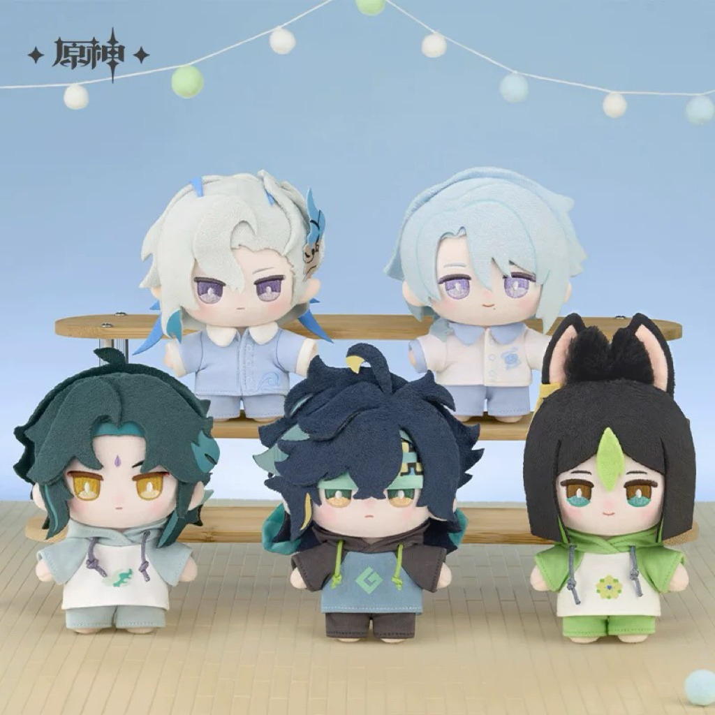 [Sẵn Hàng Giao Ngay][Genshin Impact] Gấu Bông Doll Nhân Vật Ký Túc Xá Nam