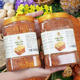 Mực cán sốt tắc Tasty, mực gù sớ to dày nguyên con, đậm đà sốt tắc 500g