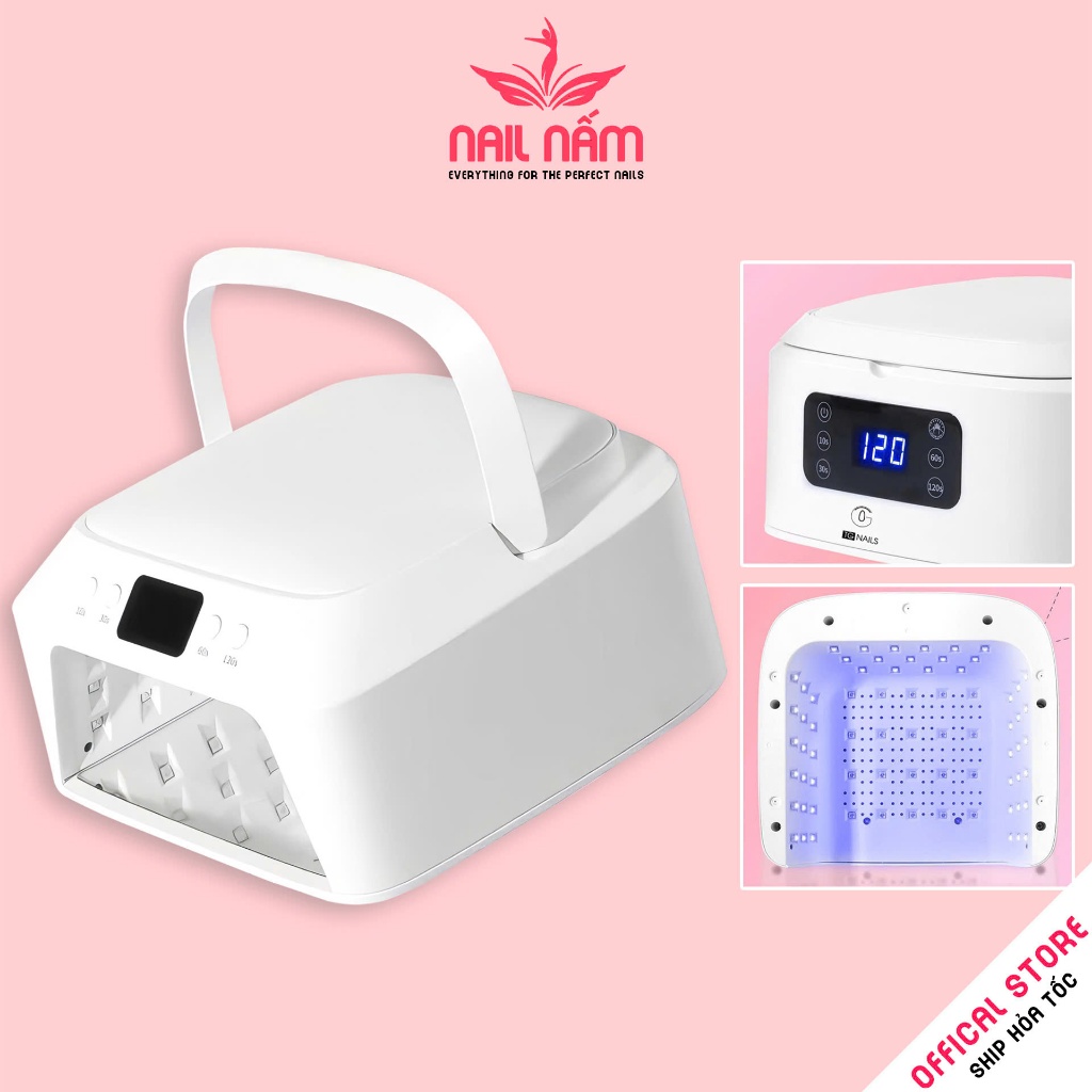 Máy hơ móng tay 2 mặt đèn led L3 hãng TG Nails công suất 72W