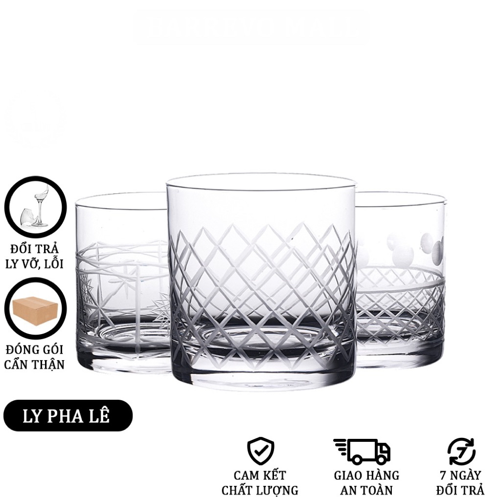 Whisky Crystal Glass - Ly Pha Lê