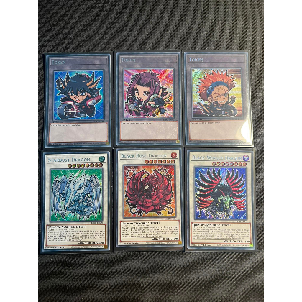 YHS Yugioh thẻ bài Yugioh chính hãng Full Secret Set Promo Legendary 5ds Deck Secrer UK