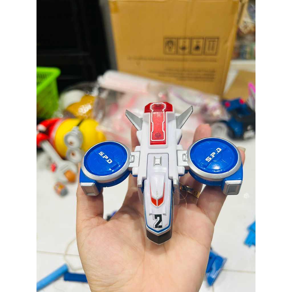 Mô hình trưng bày xe Diecast Spd Dekaranger số 2