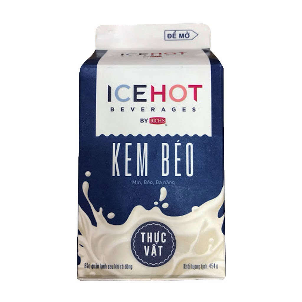 [CHỈ GIAO HOẢ TỐC] Kem béo Rich ICEHOT