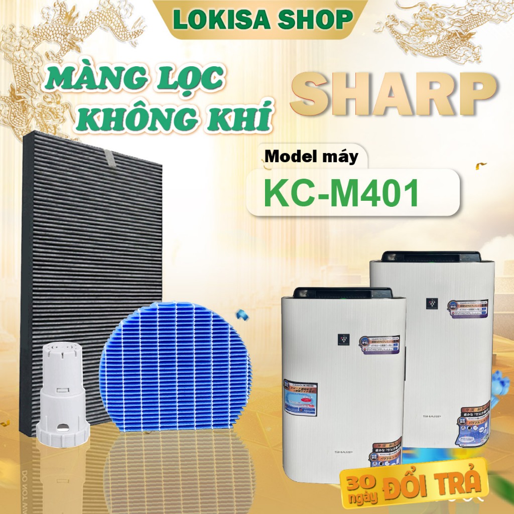 Màng lọc không khí Sharp KC-M401 - Màng hepa thay thế cho máy lọc không khí KC-M401