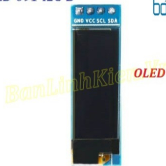 Màn Hình OLED 0.91 128x32 I2C Xanh OLED-091-I2C-B Mã LK_10618