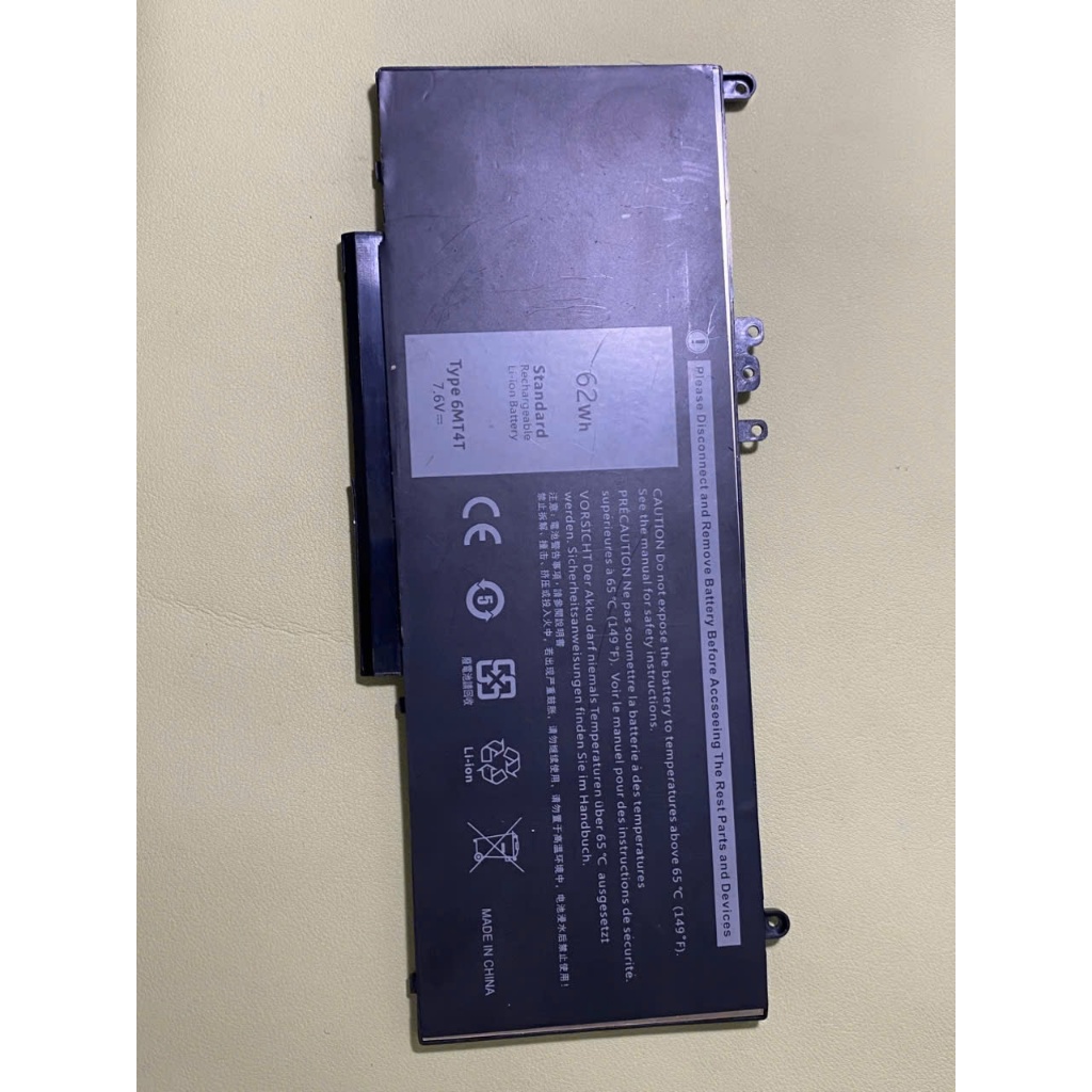 Pin Laptop 6MT4T Dung Lượng 77%
