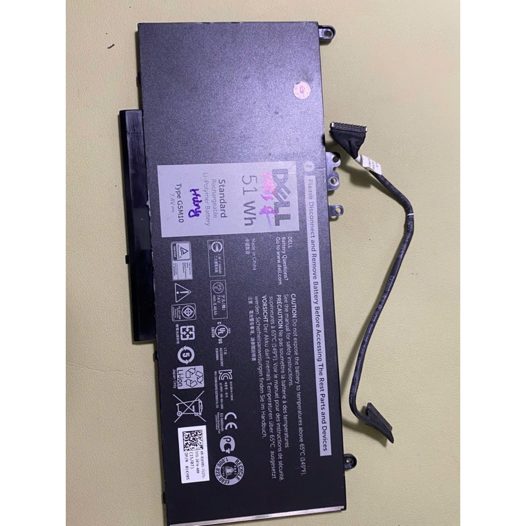 PIN XÁC Dell G5M10 Zin Hãng Dùng Để Lấy Mạch