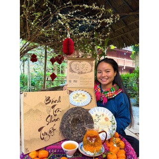 Bánh Trà Shan Tuyết Cổ Thụ Hà Giang (357gr)