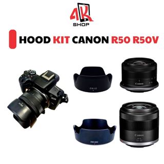 HOOD LENS KIT CANON R50 R50V RF-S 18 -45 STM RF 14 30