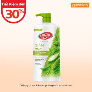 Sữa Tắm Detox Matcha & Khổ Qua Hỗ Trợ Giảm Mụn Cơ Thể Và Sạch Sâu Chai Lifebuoy Guardian 800Gr